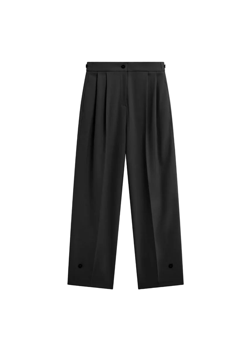 Doyer Pleated Trousers-THE FRANKIE SHOP-307998-XS-Verso