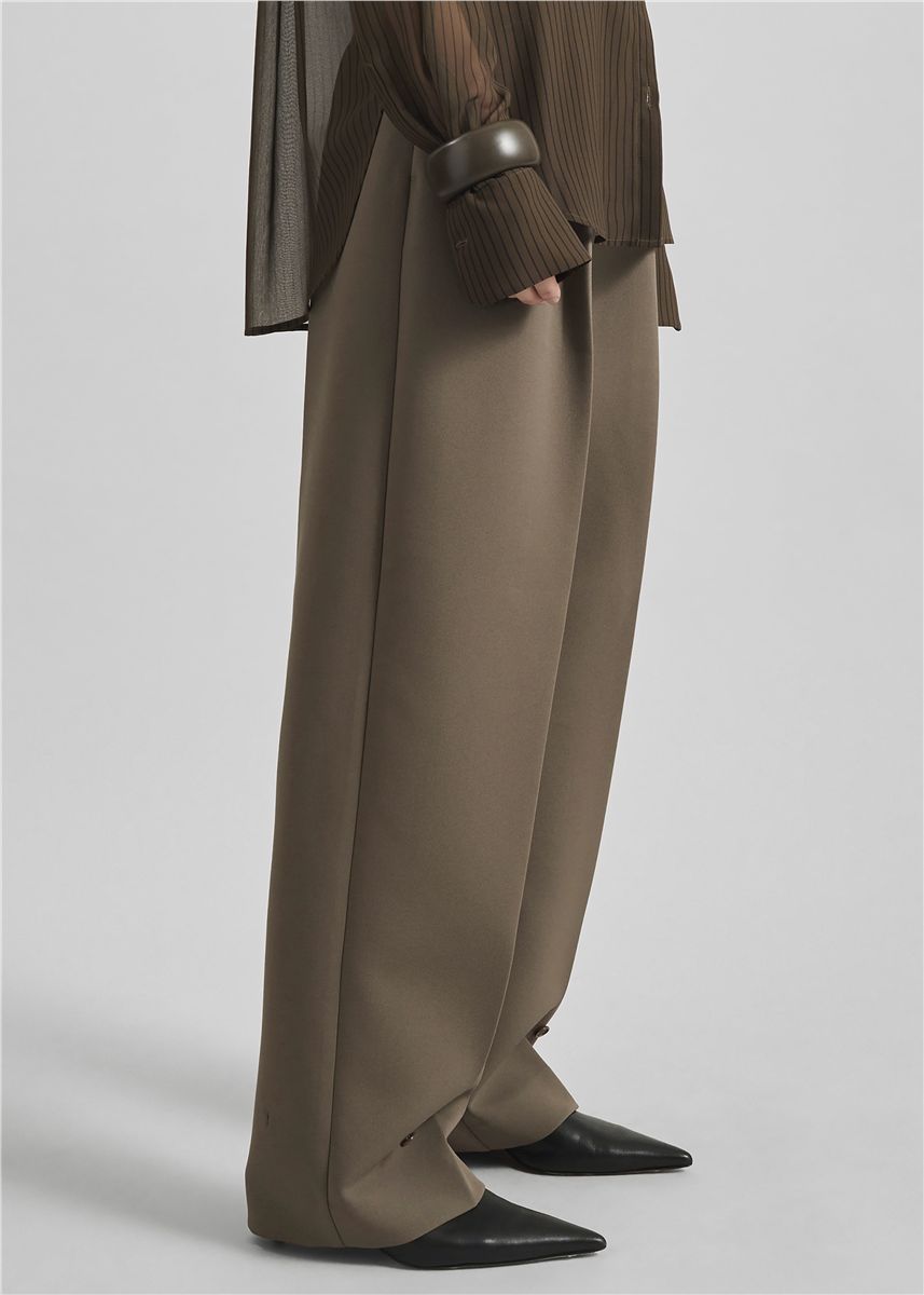 Doyer Pleated Trousers-THE FRANKIE SHOP-Verso