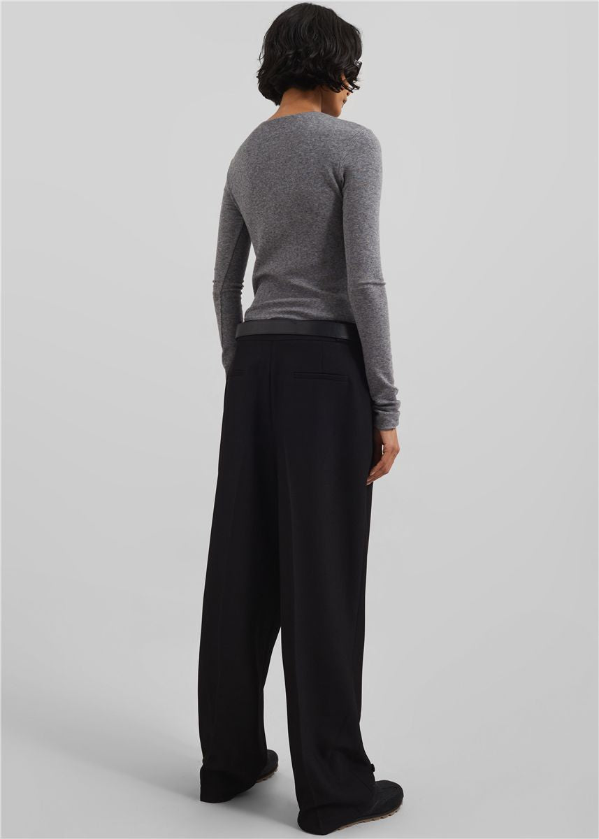 Doyer Pleated Trousers-THE FRANKIE SHOP-Verso