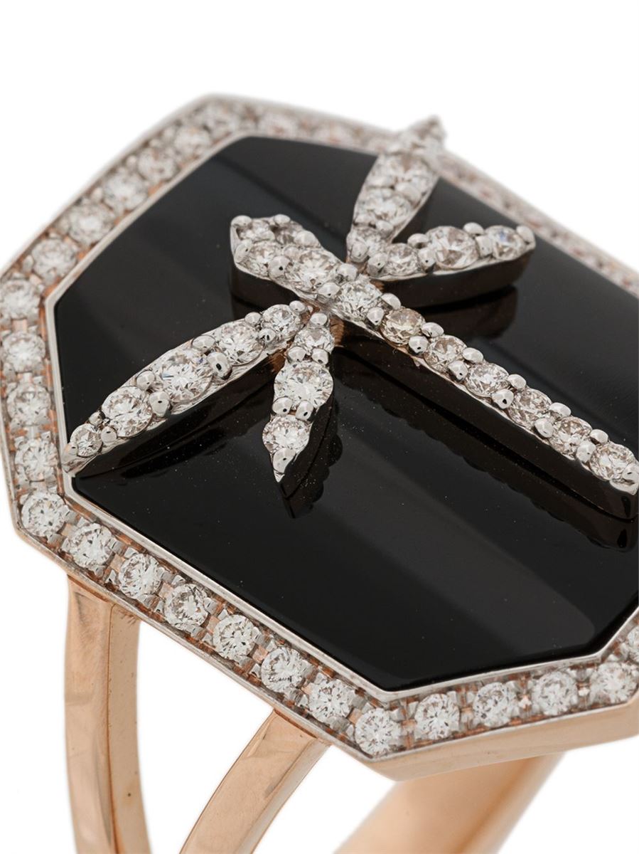 DRAGONFLY MEDALLION RING - ANAPSARA - Verso