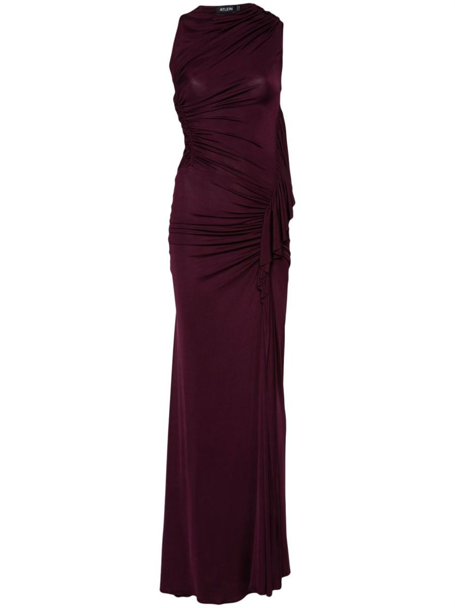 DRAPED MAXI DRESS ATLEIN