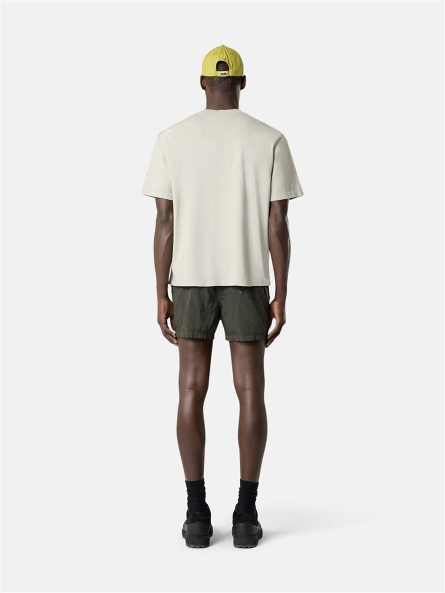 Drawstring-fastening shorts-STONE ISLAND-Verso