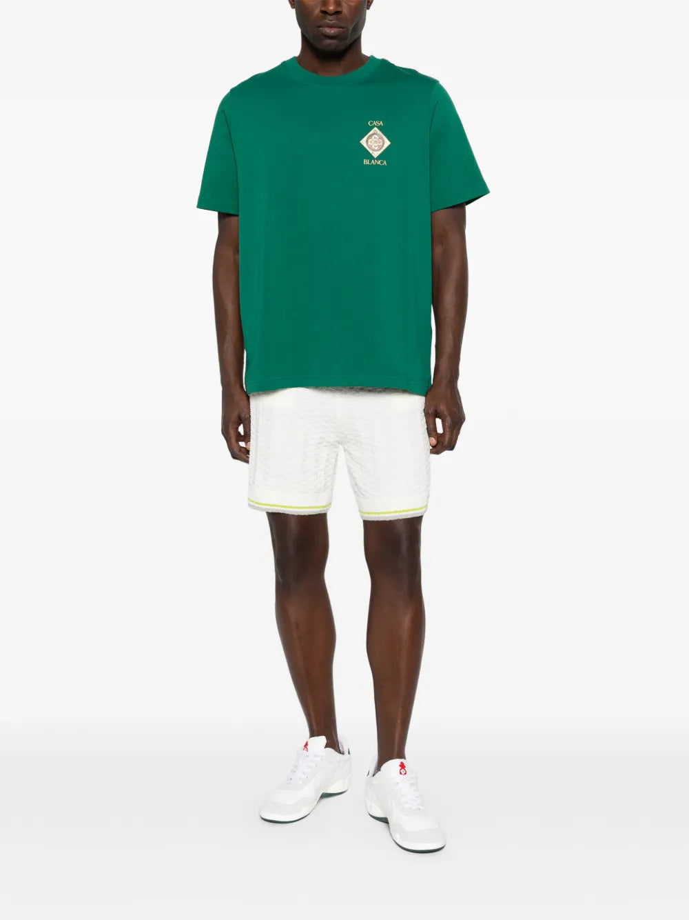 Drawstring shorts-CASABLANCA-Verso