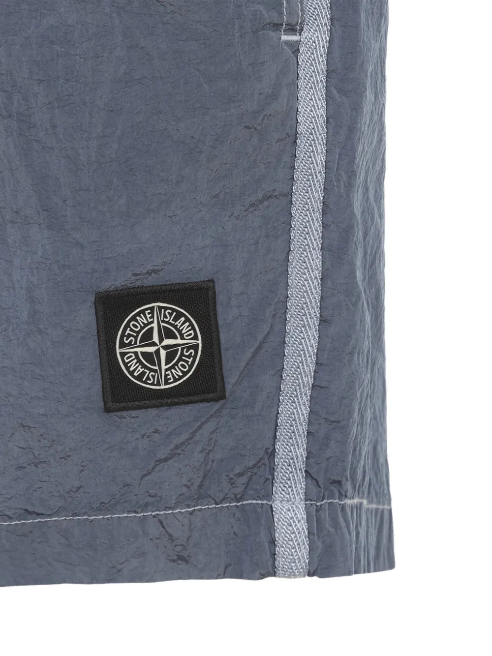 Drawstring stripe shorts-STONE ISLAND-Verso