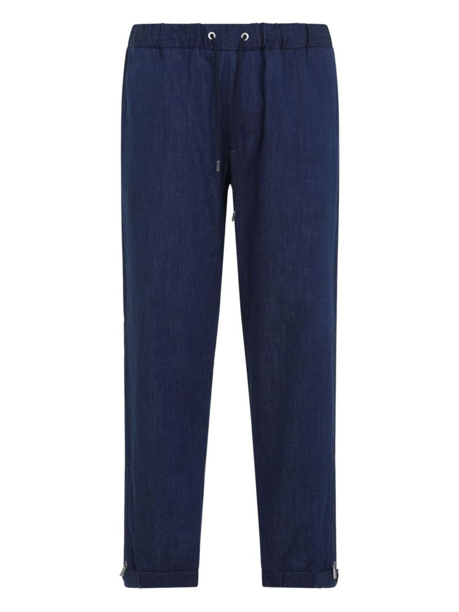 DRAWSTRING TROUSERS-MONCLER-Verso