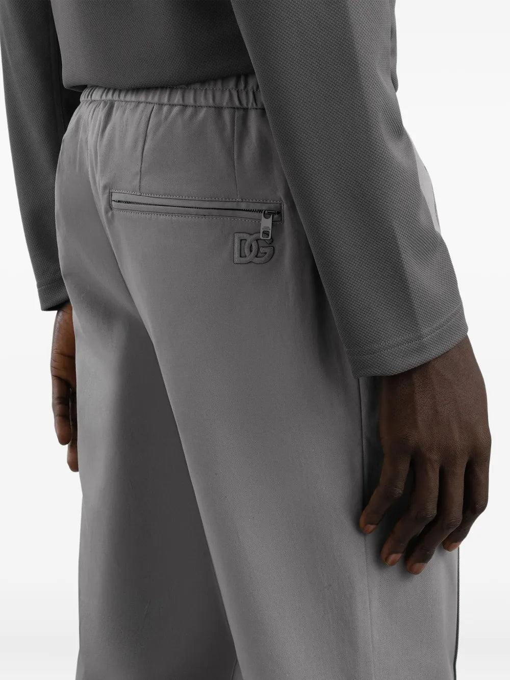 Drawstring-waist Trousers-DOLCE & GABBANA-Verso