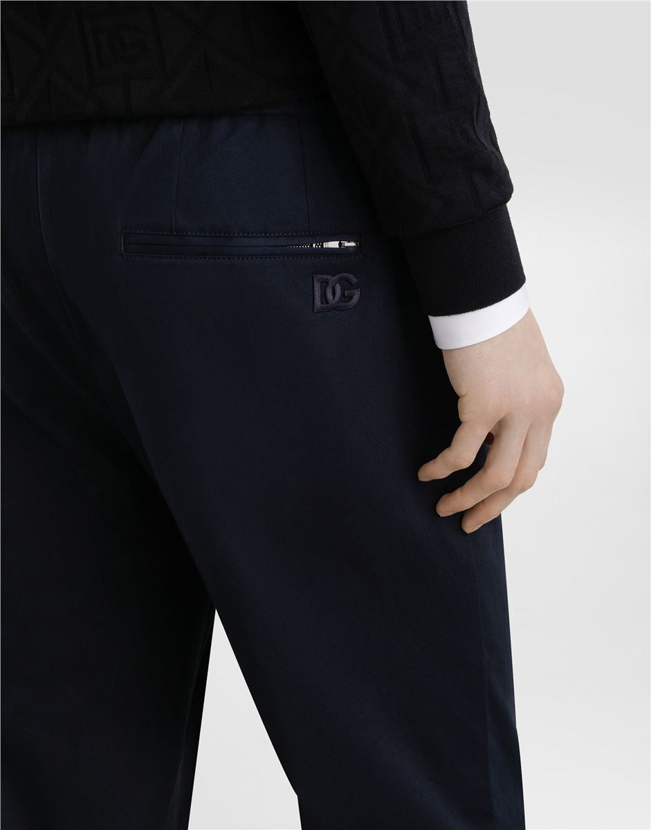 Drawstring-waist trousers-DOLCE & GABBANA-Verso