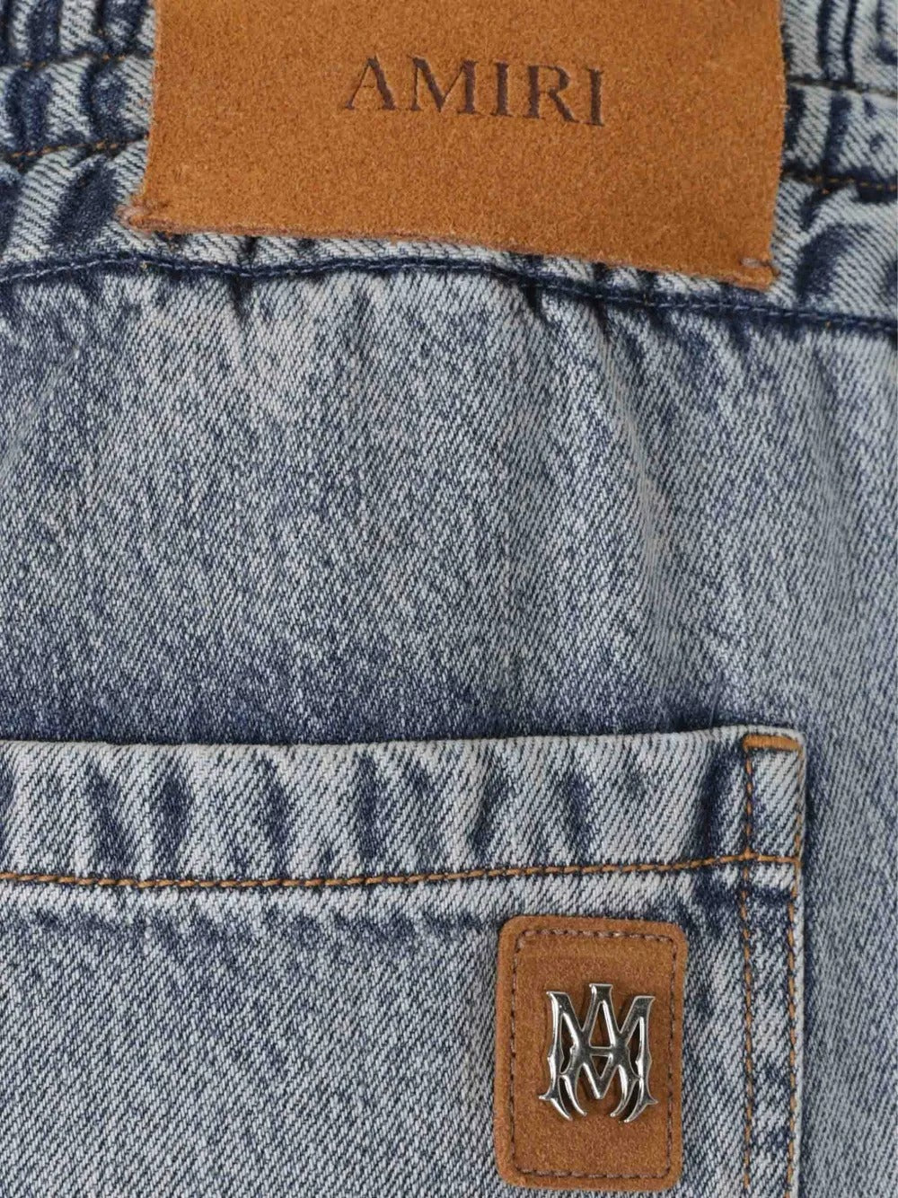 Drawstring wide-leg jeans-AMIRI-Verso