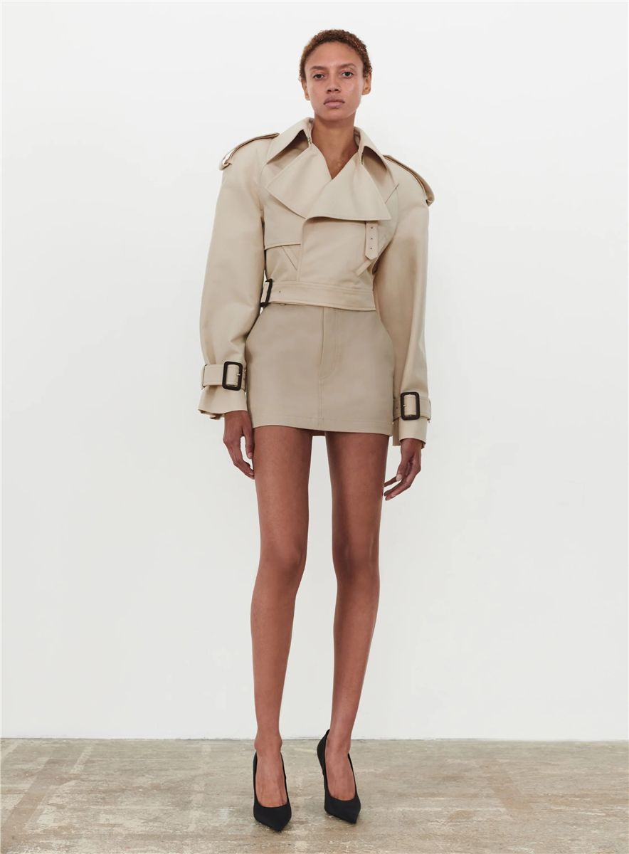 Drill perfecto trench-WARDROBE NYC-Verso
