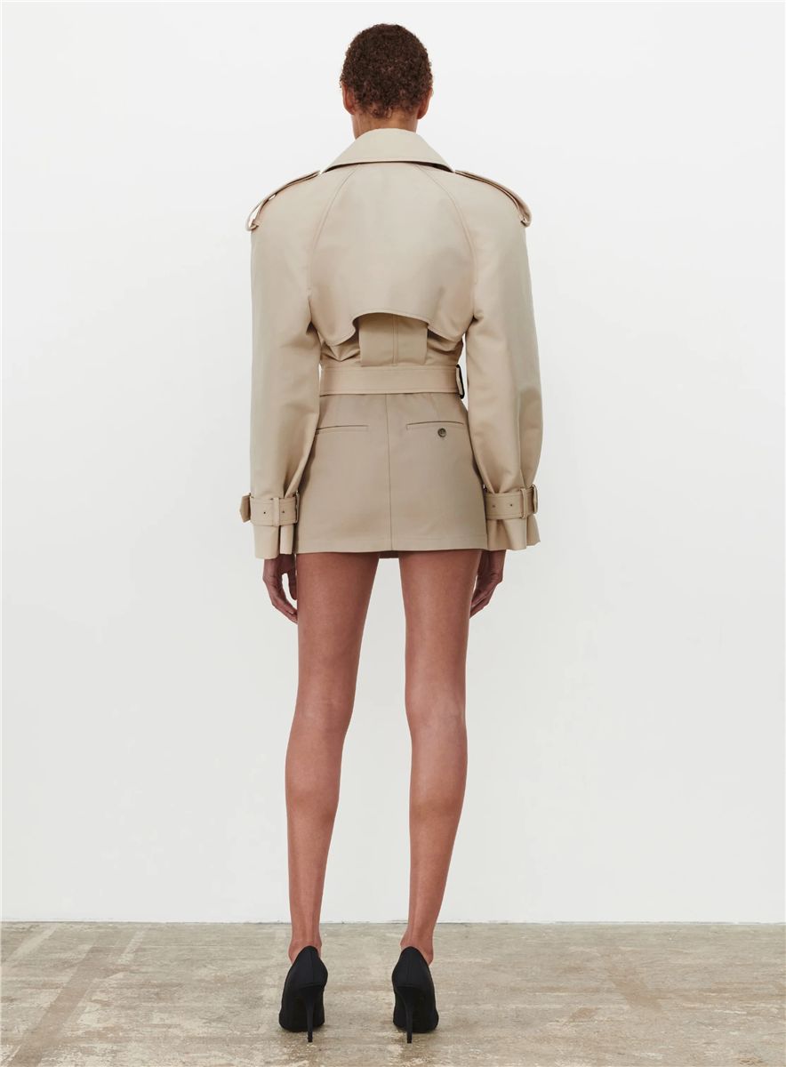 Drill perfecto trench-WARDROBE NYC-Verso