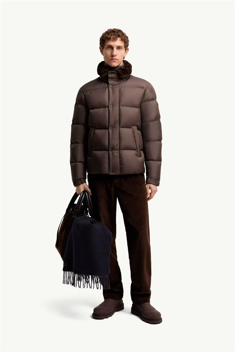 Drisfall Short Down Jacket-MONCLER-Verso