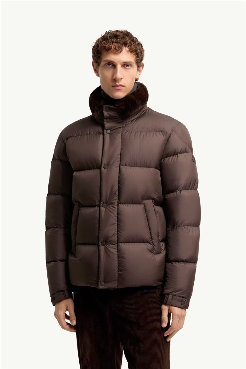Drisfall Short Down Jacket-MONCLER-Verso