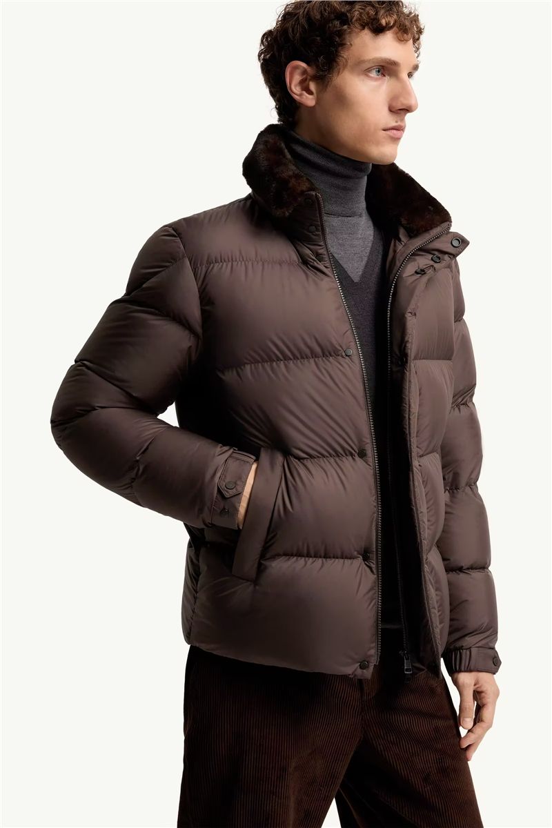 Drisfall Short Down Jacket-MONCLER-Verso