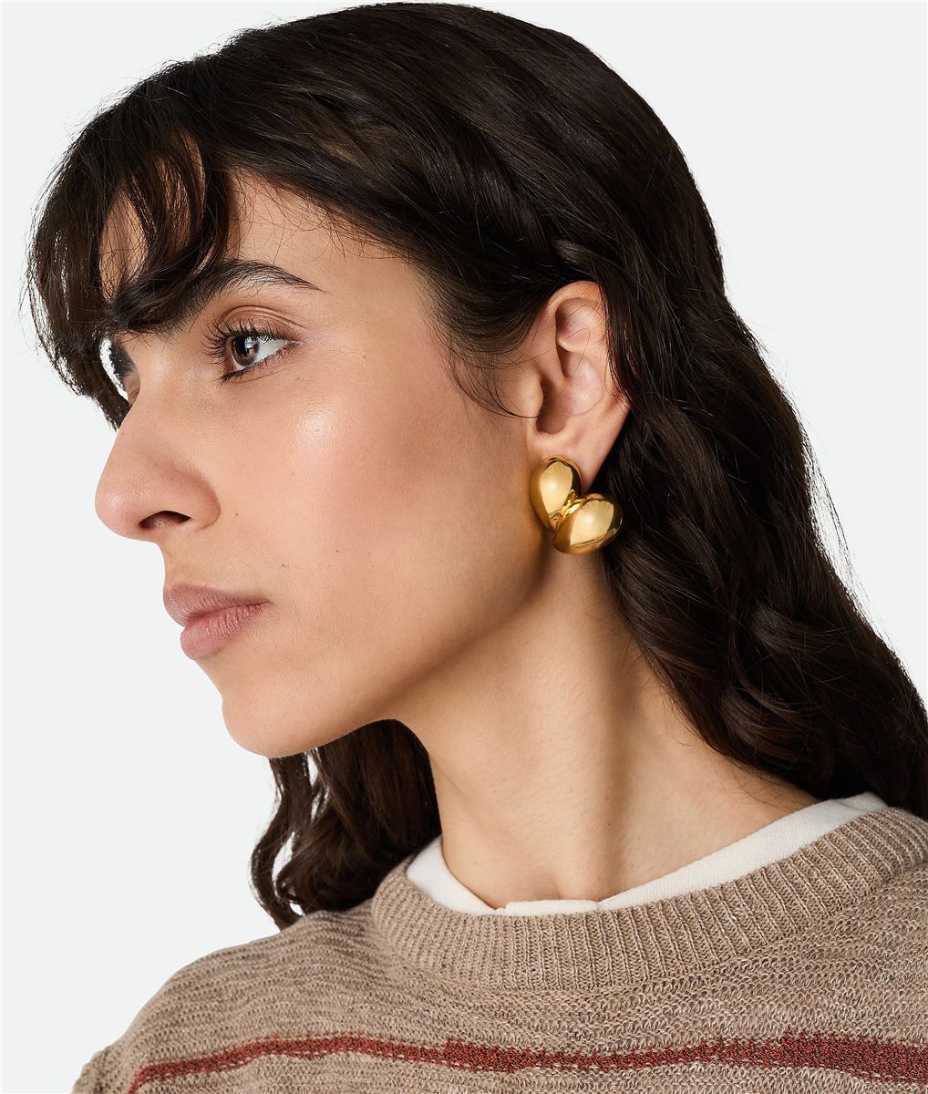 Drop clip earrings-BOTTEGA VENETA-Verso