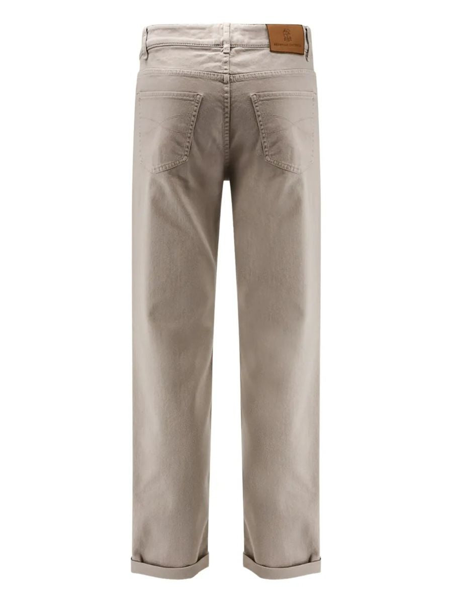 Dyed jeans-BRUNELLO CUCINELLI-Verso