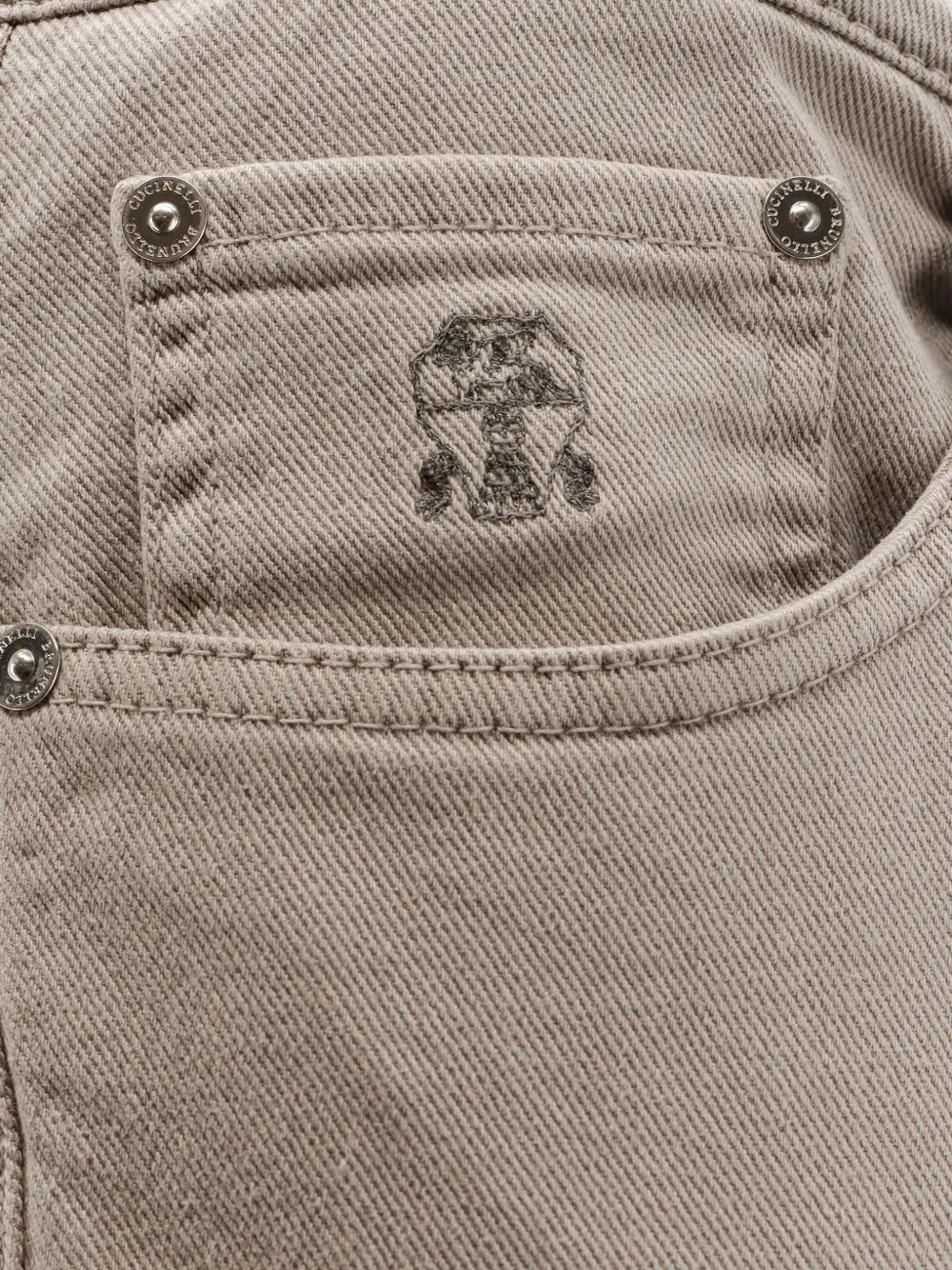Dyed jeans-BRUNELLO CUCINELLI-Verso
