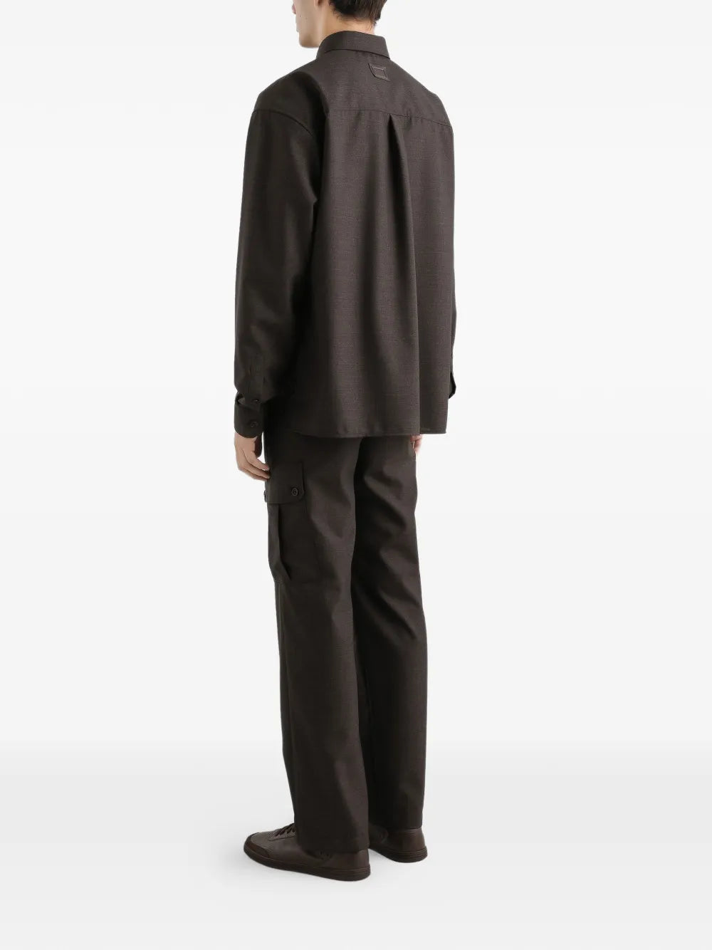 Virgin wool shirt-DOLCE&GABBANA-Verso