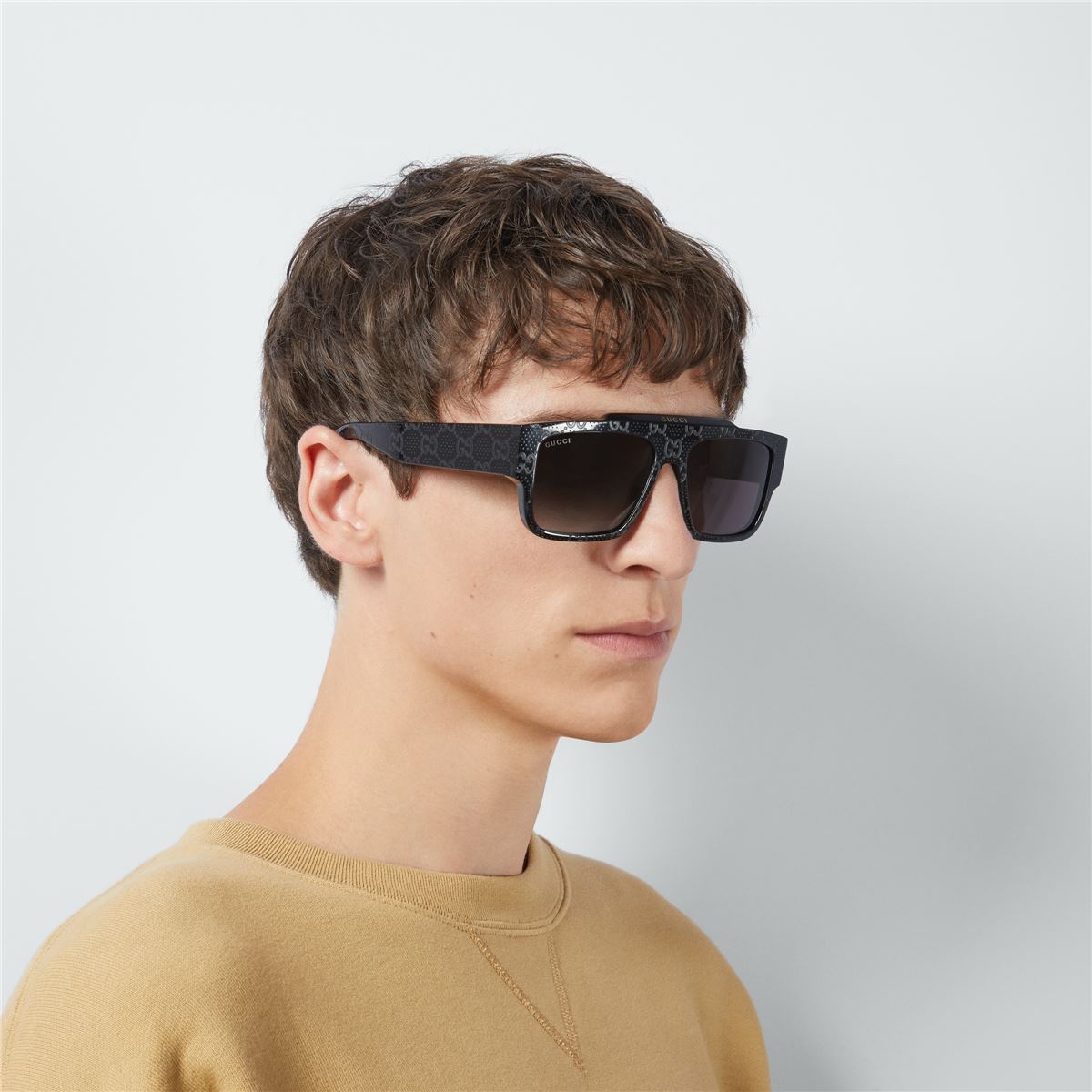SQUARE-FRAME SUNGLASSES - GUCCI - Verso