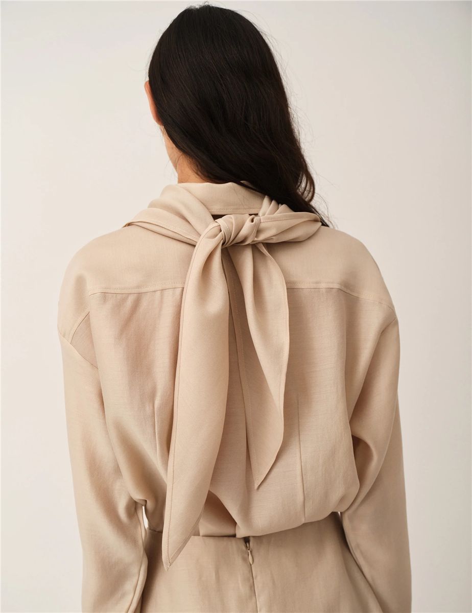 Eleanor shirt toast-THE GARMENT-Verso