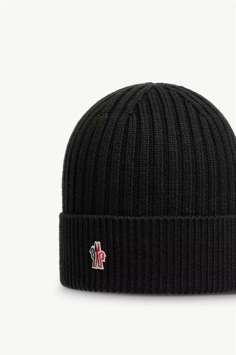 Grenoble ribbed-knit virgin wool beanie hat