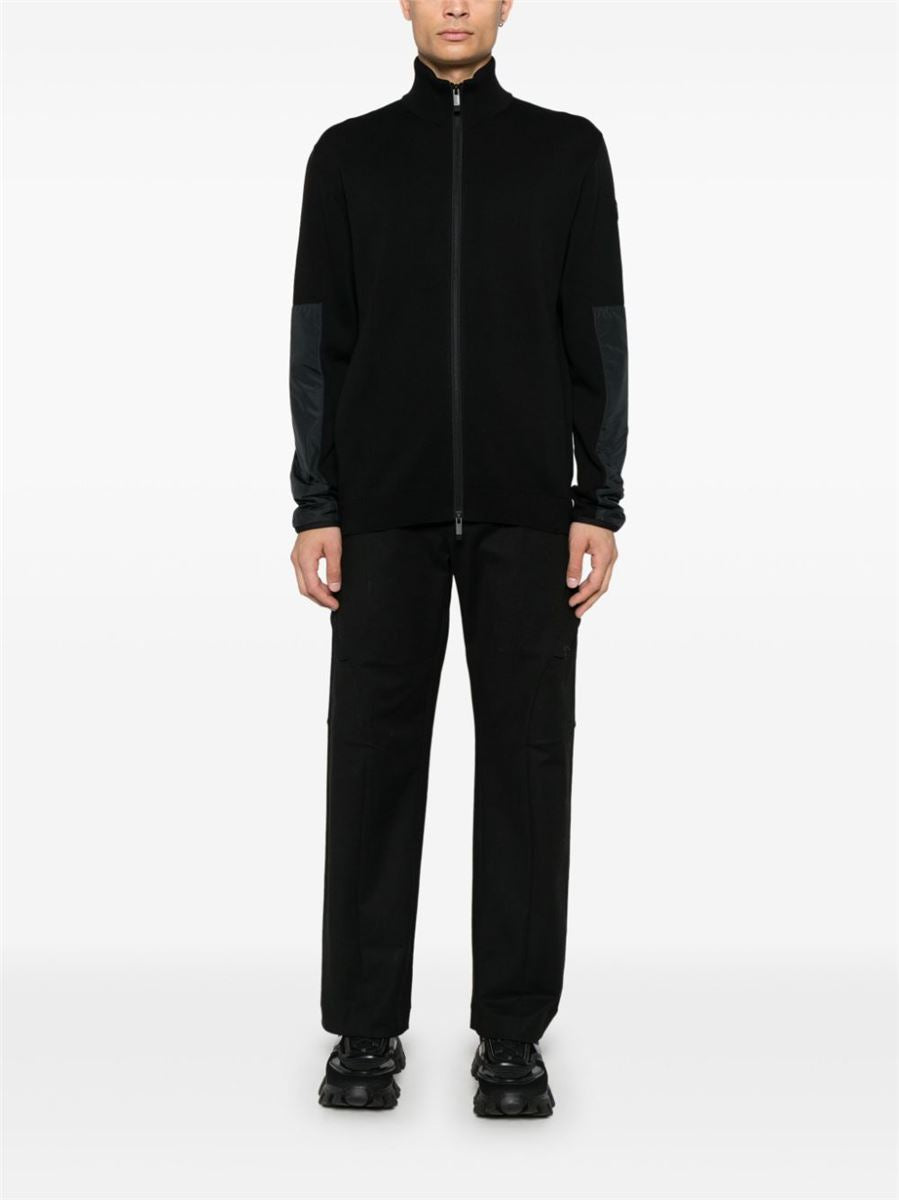 COTTON ZIP-UP CARDIGAN MONCLER