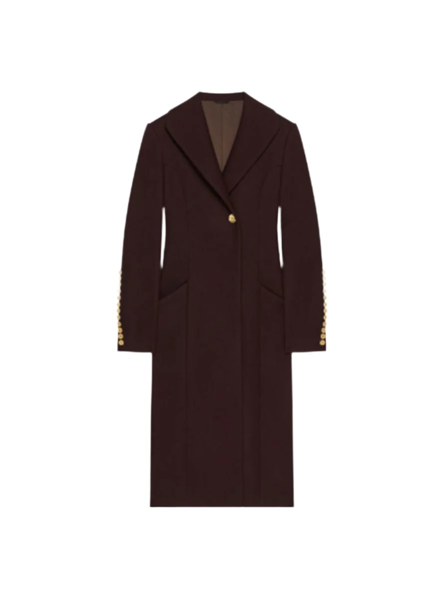 COAT IN WOOL -  GIVENCHY -  Verso