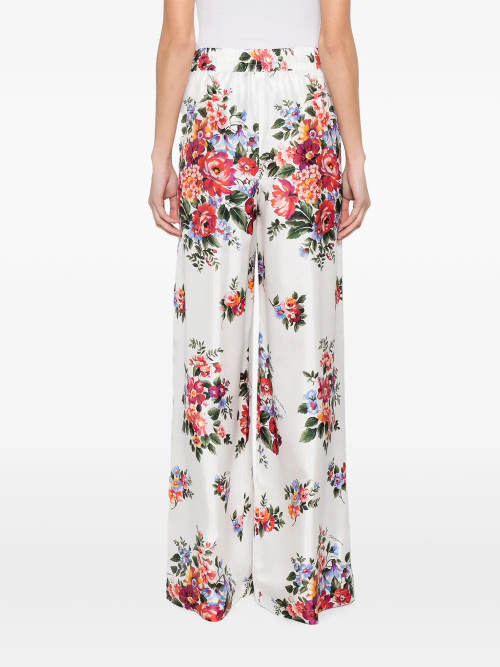 Dolce & gabbana floral-print trousers-DOLCE&GABBANA-Verso