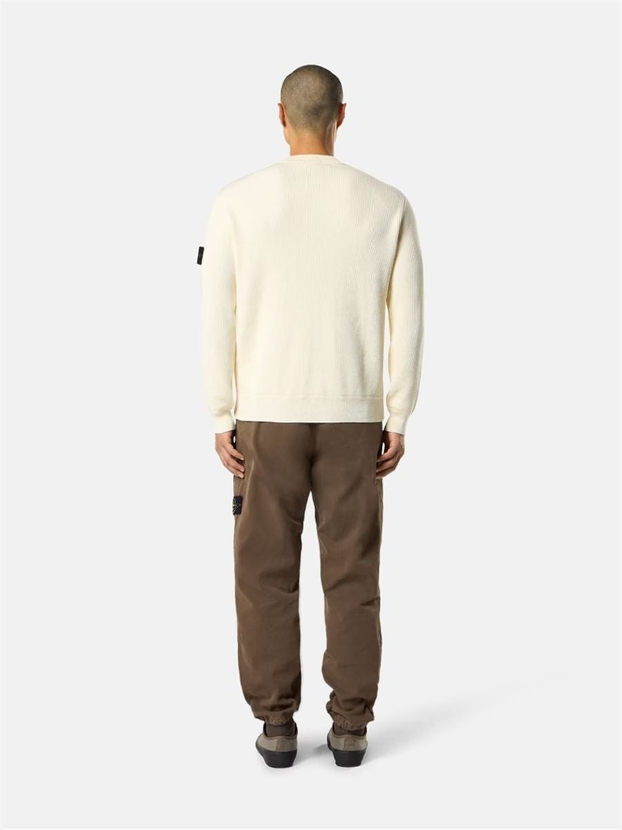 Regular-fit crewneck jumper