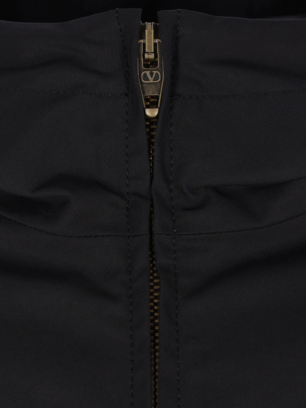 Garavani hooded zip bomber jacket-VALENTINO-Verso