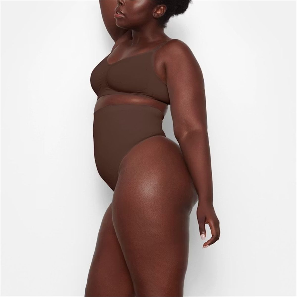 Seamless sculpt high waist thong-SKIMS-Verso