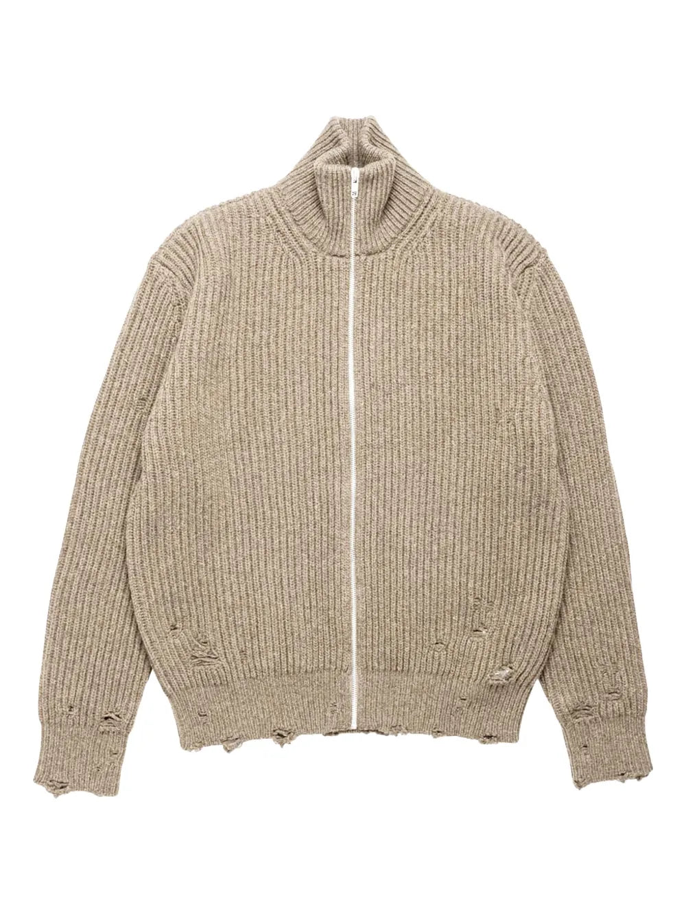 Elbow-patch cardigan-MM6-Verso