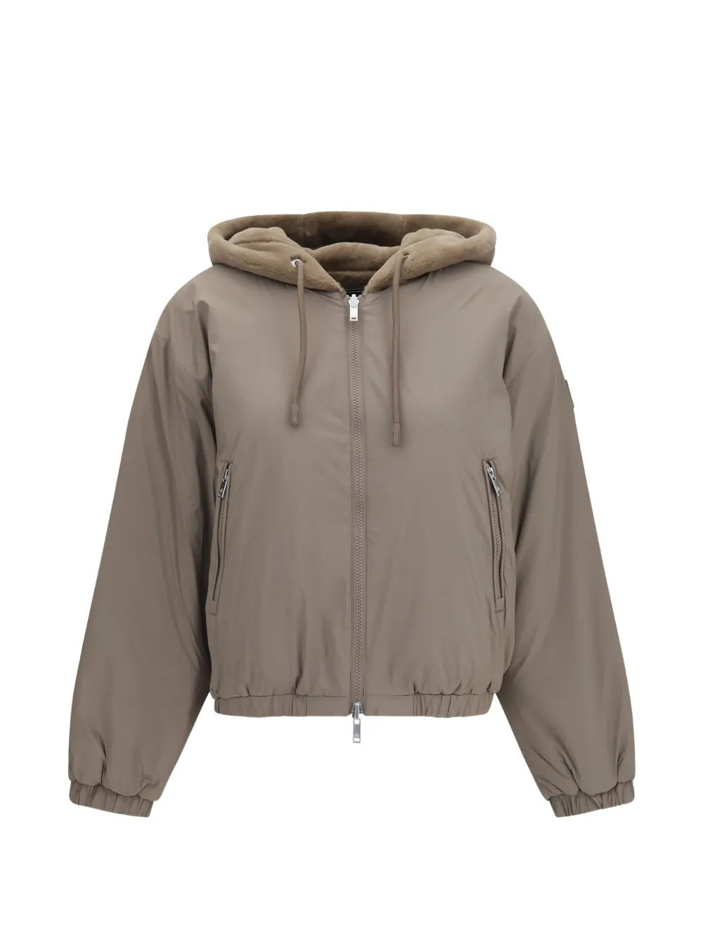 Eaton bunny reversible faux-fur jacket