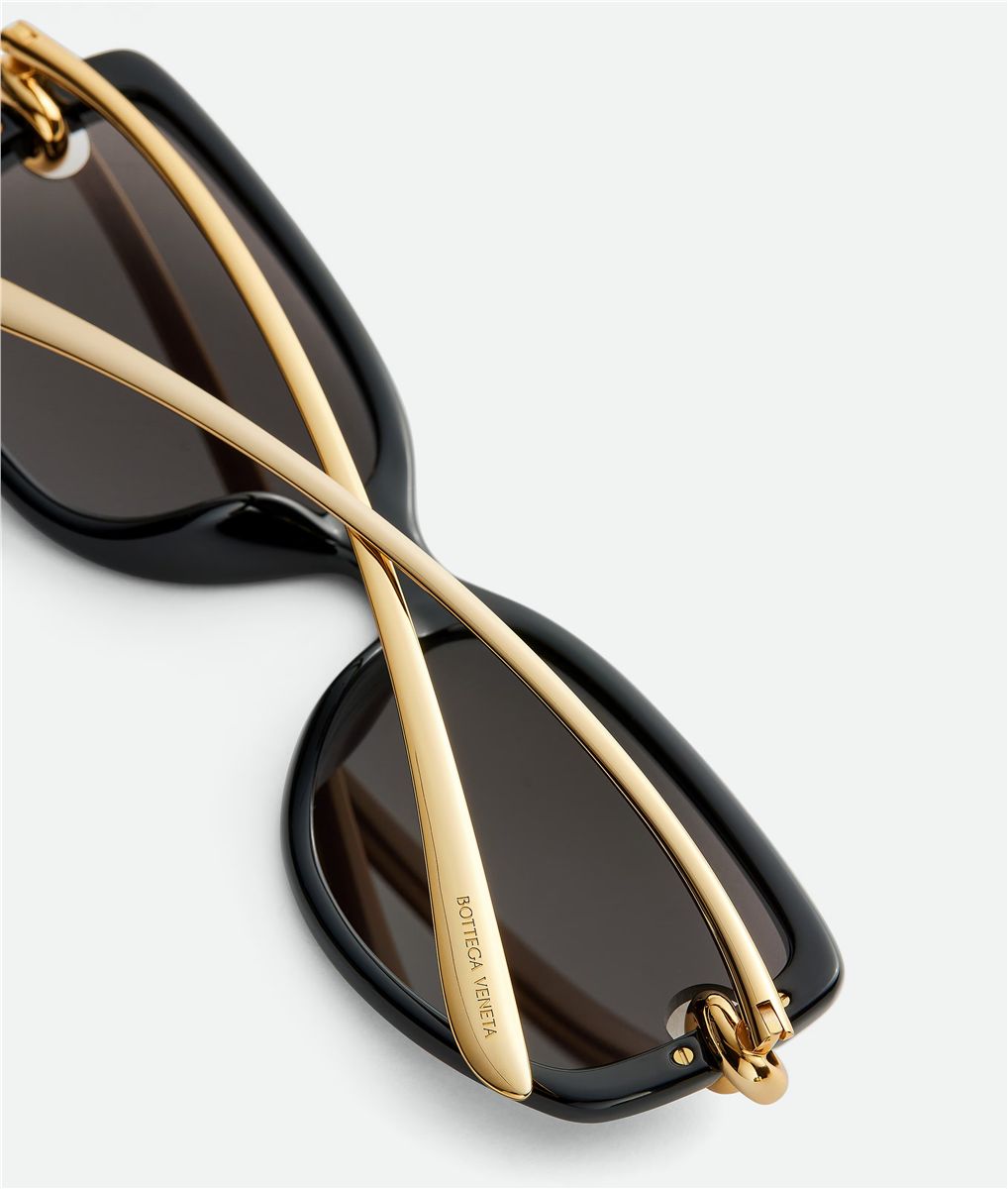 Knot rectangular sunglasses