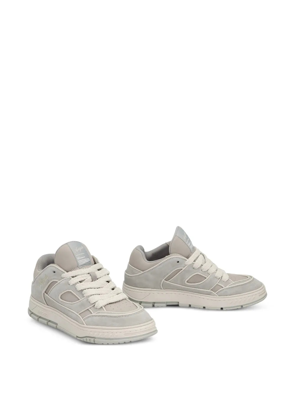 Embroidered-logo low-top sneakers