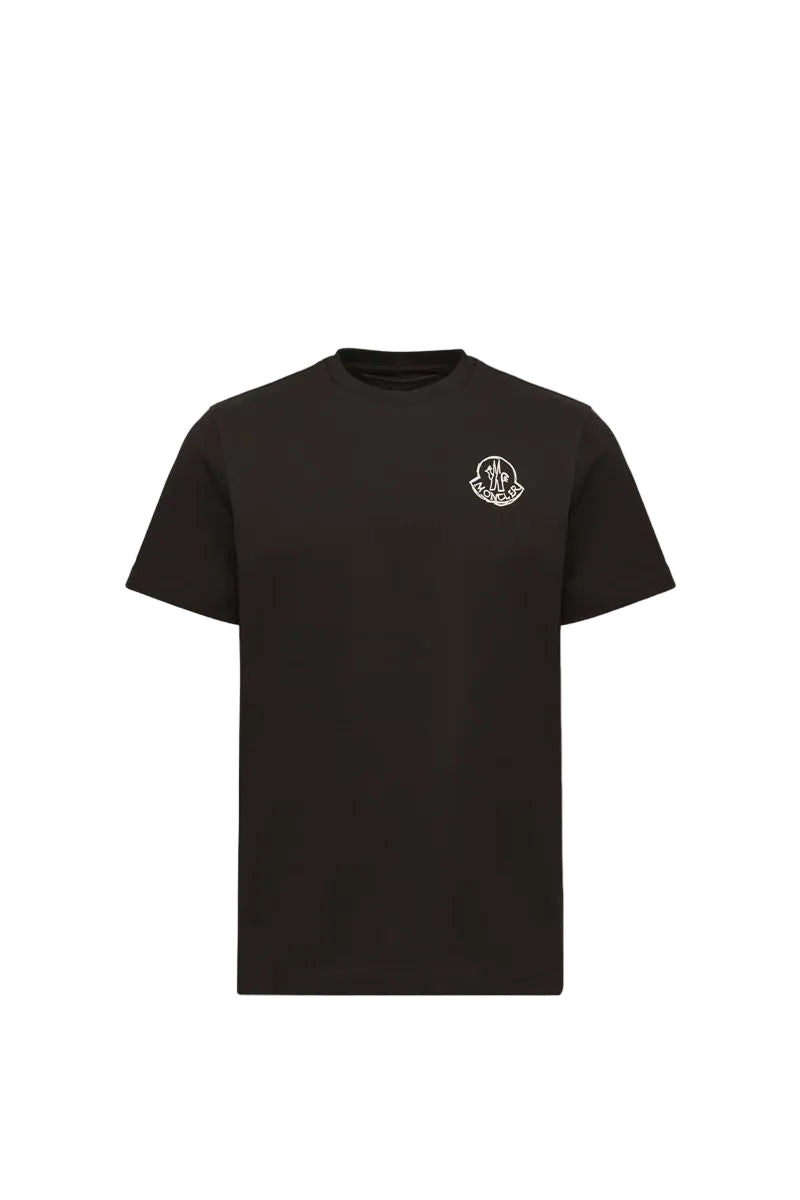 Cotton jersey logo patch t-shirt