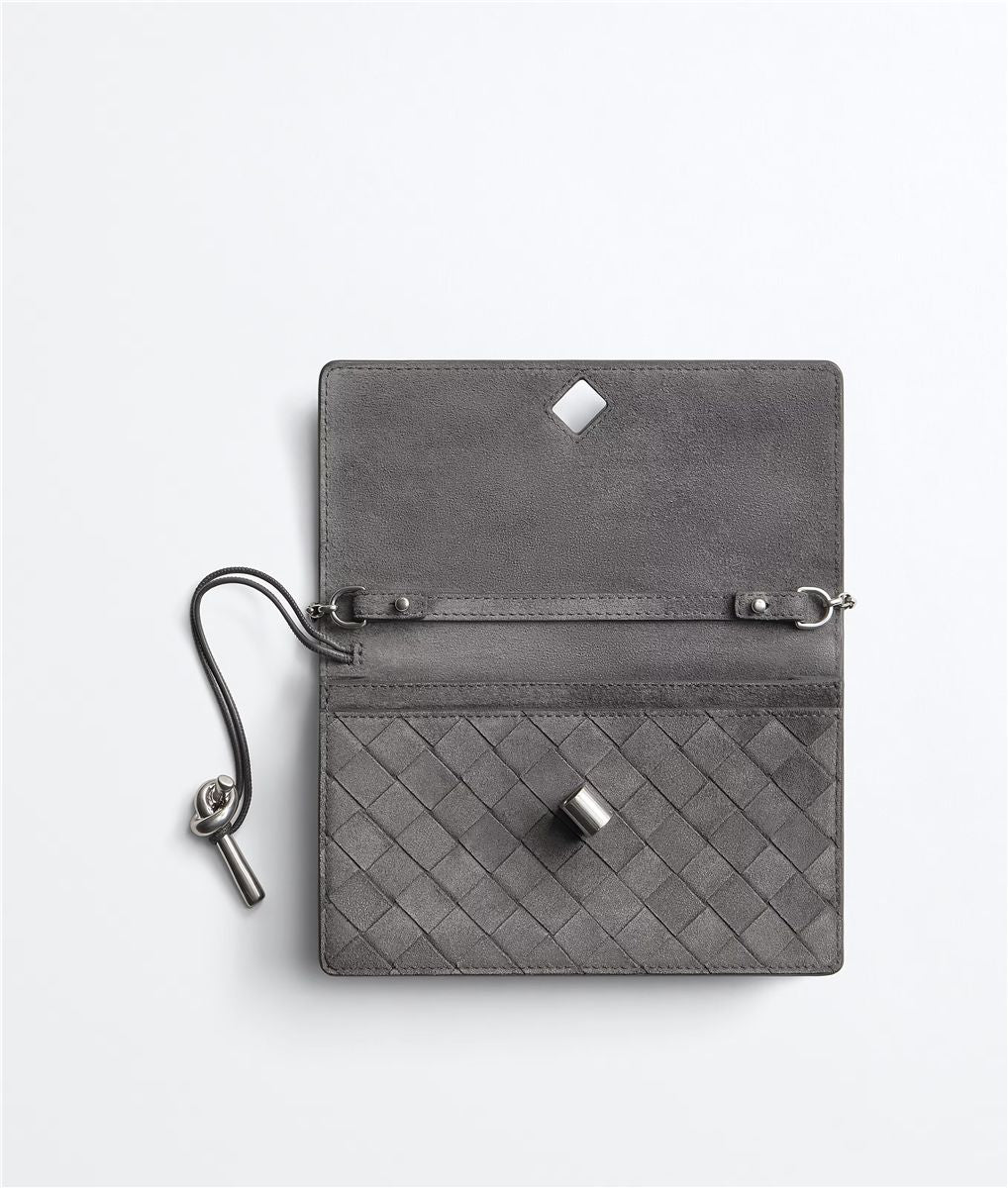 Andiamo pouch on strap-BOTTEGA VENETA-Verso