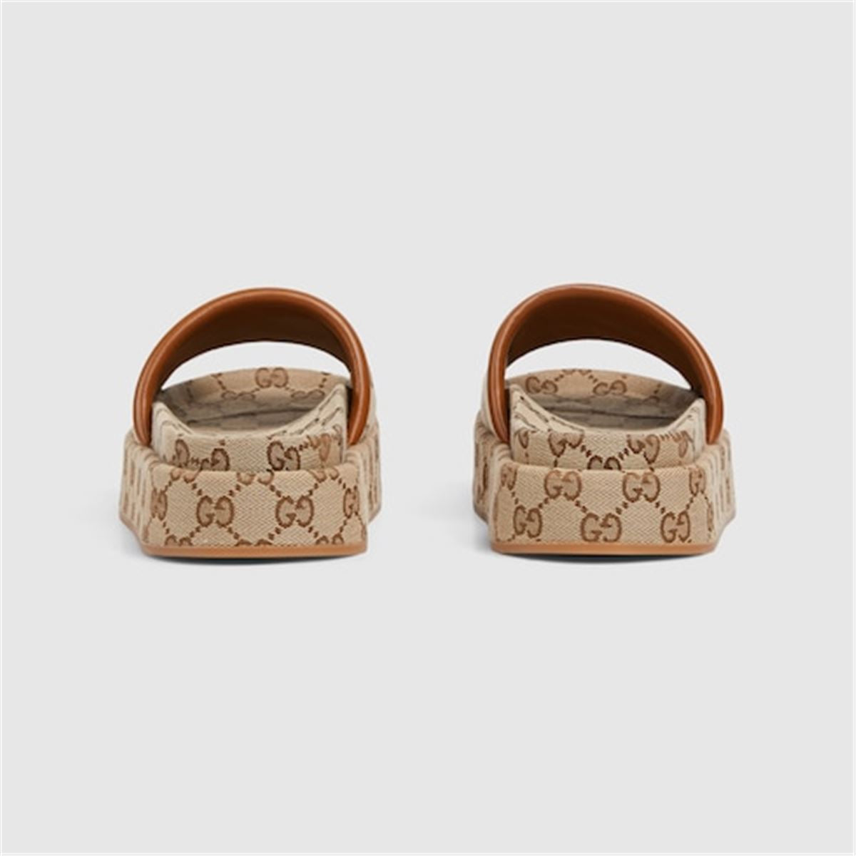 GG PLATFORM SANDAL - GUCCI - Verso