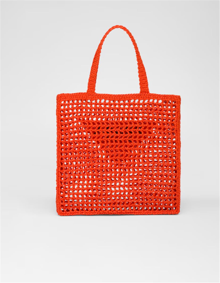 CROCHET TOTE BAG -  PRADA -  Verso