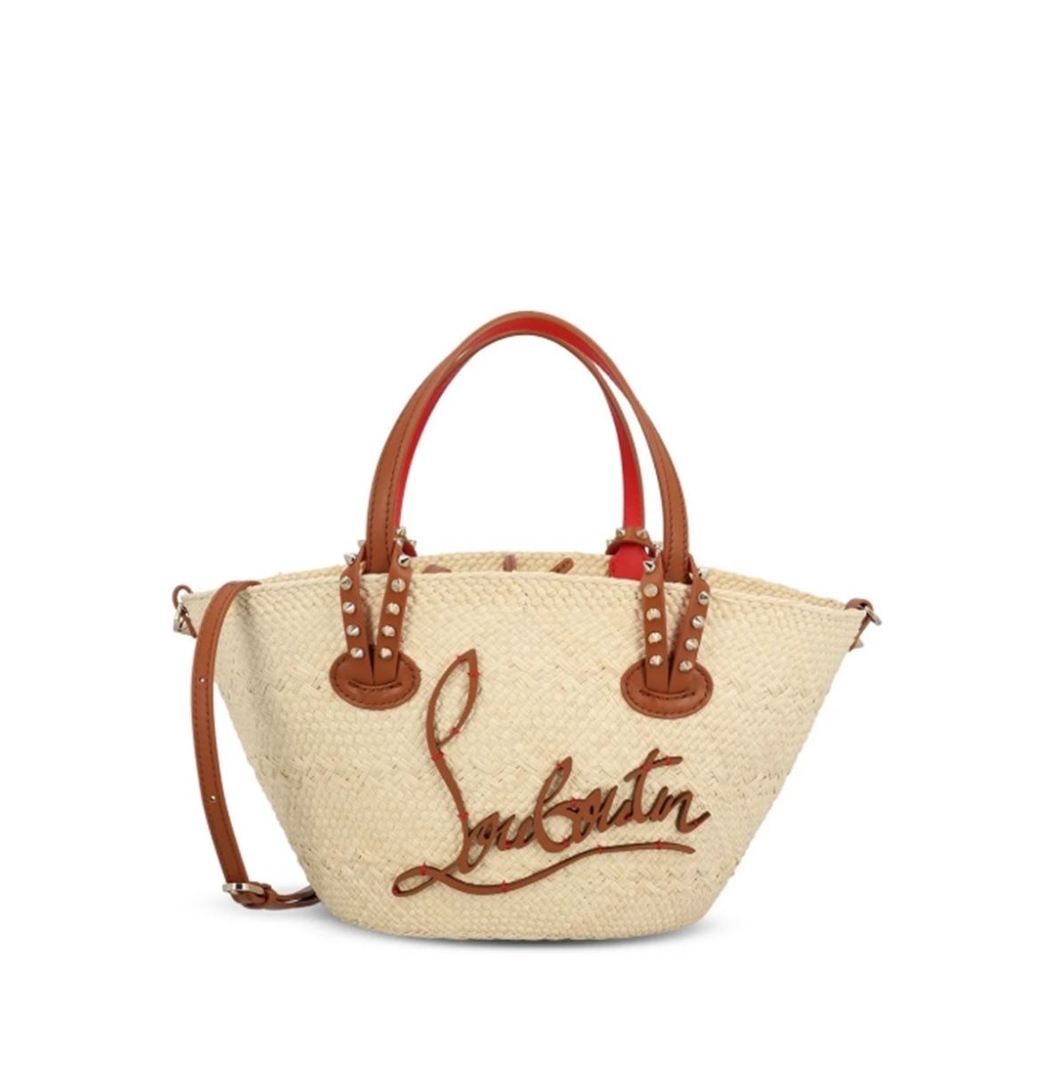 CABATA LOGO PLAQUE BASKET BAG -  LOUBOUTIN -  Verso