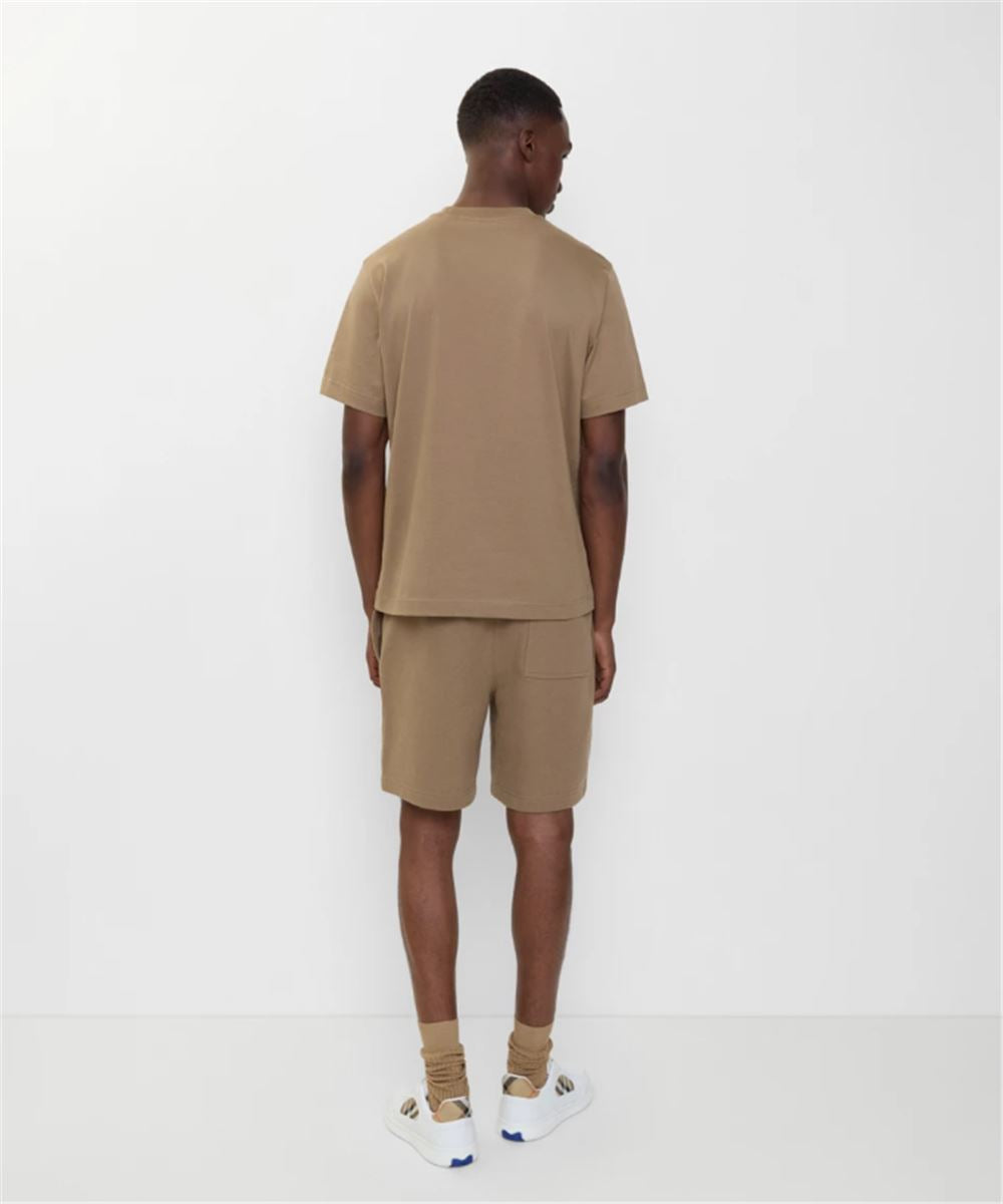 ekd check cotton shorts-BURBERRY-Verso