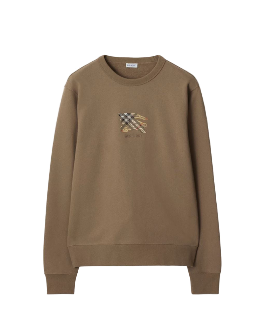 ekd check cotton sweatshirt-BURBERRY-Verso