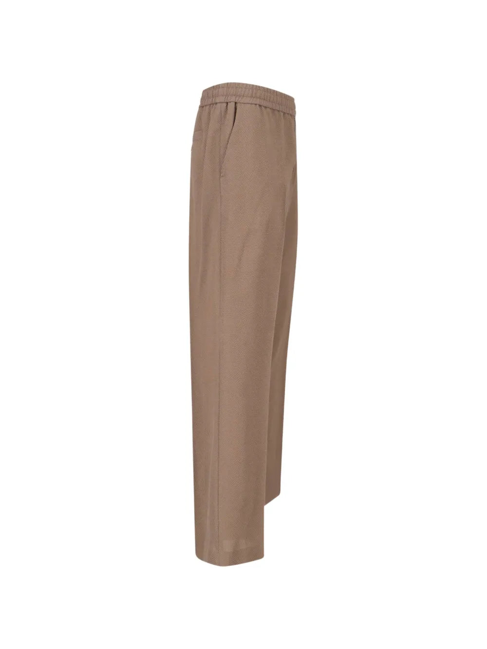 Elastic-waist star-appliqué trousers-GOLDEN GOOSE-Verso
