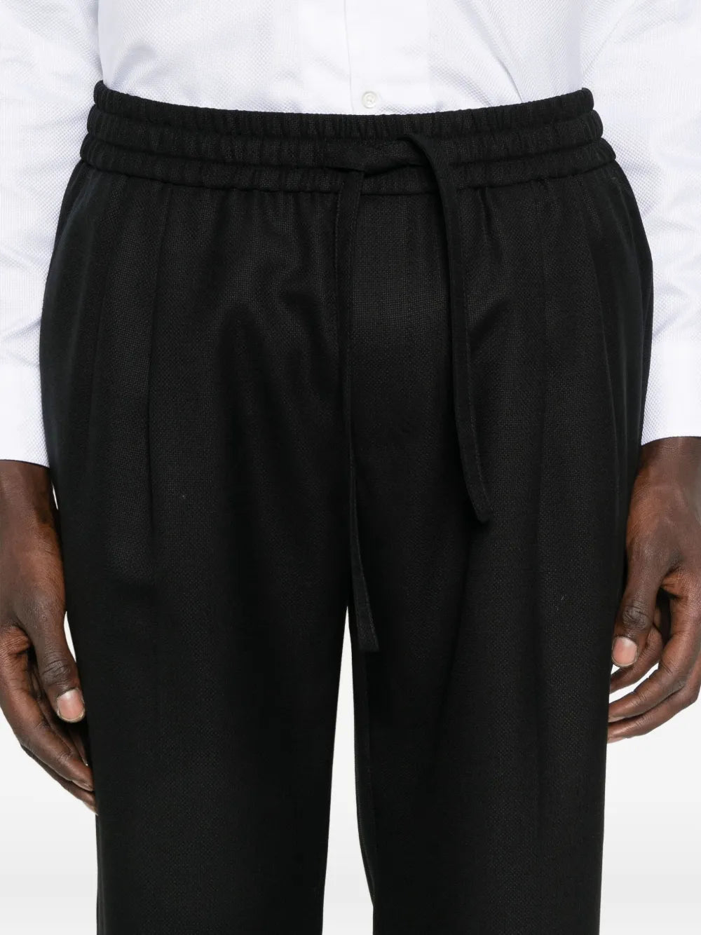 Elastic-waistband Trousers-DOLCE & GABBANA-Verso