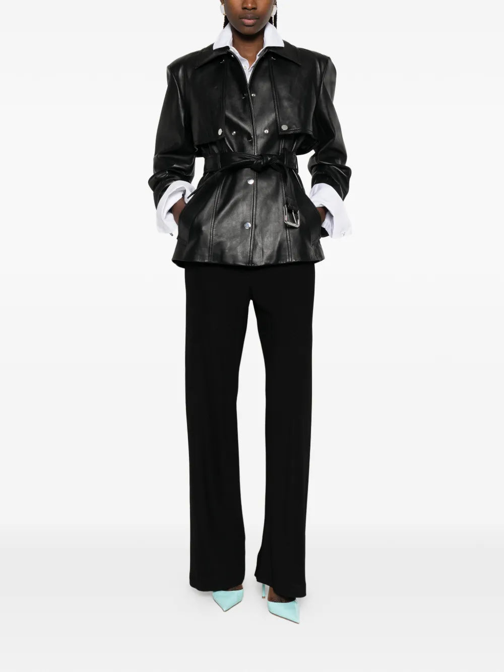 Wardrobe.nyc elasticated palazzo pants-WARDROBE NYC-Verso
