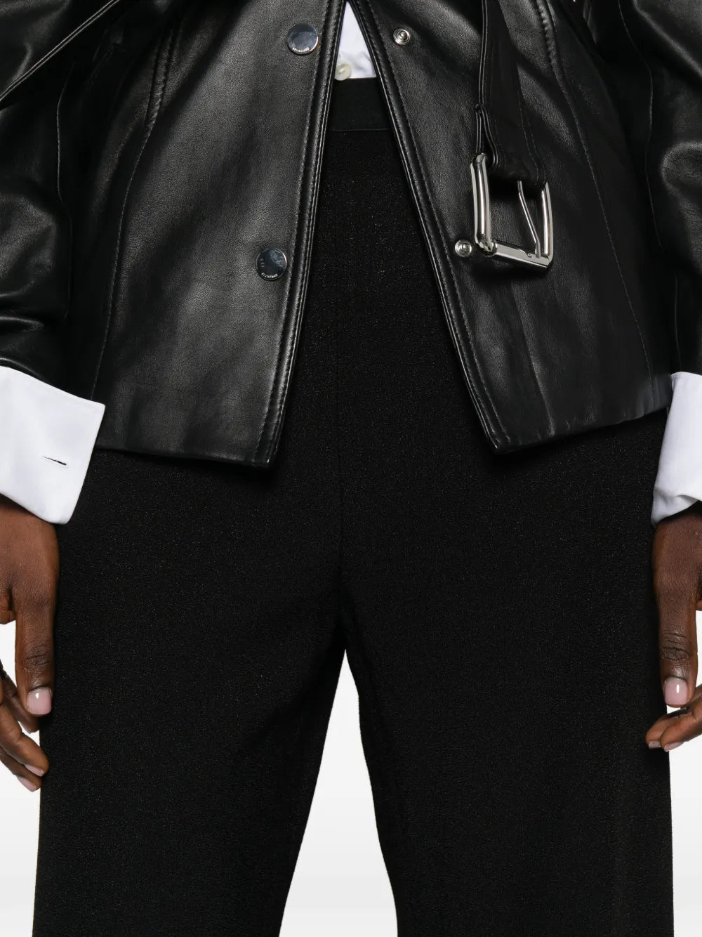 Wardrobe.nyc elasticated palazzo pants-WARDROBE NYC-Verso