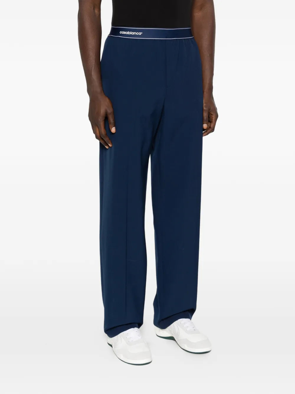 Elasticated waist trousers-CASABLANCA-Verso