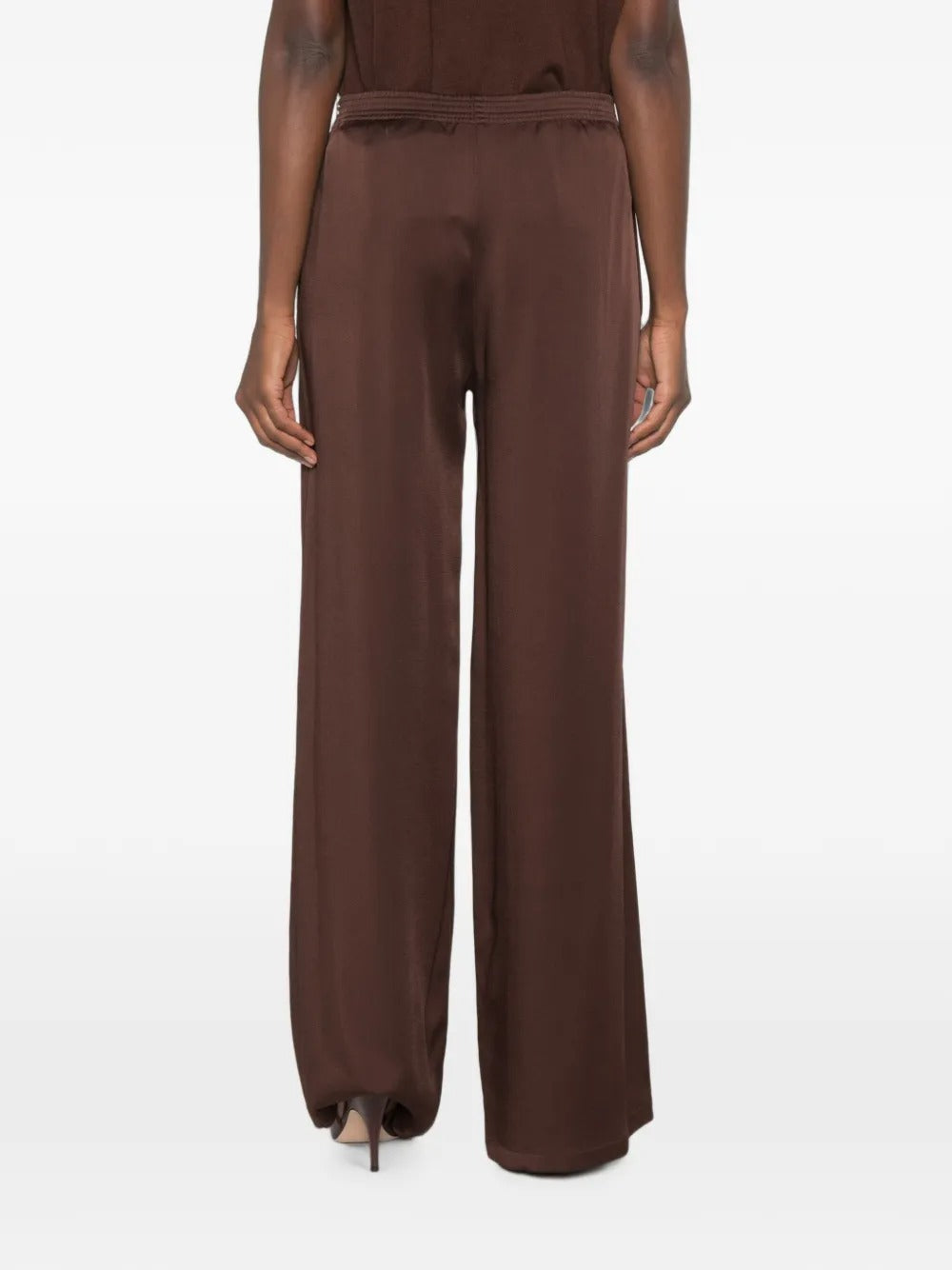 Elasticated-waist trousers-FABIANA FILIPPI-Verso