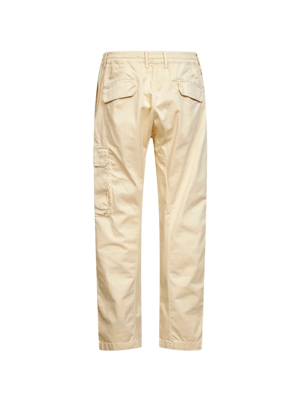 Elasticated-waistband cargo pants-C.P. COMPANY-Verso
