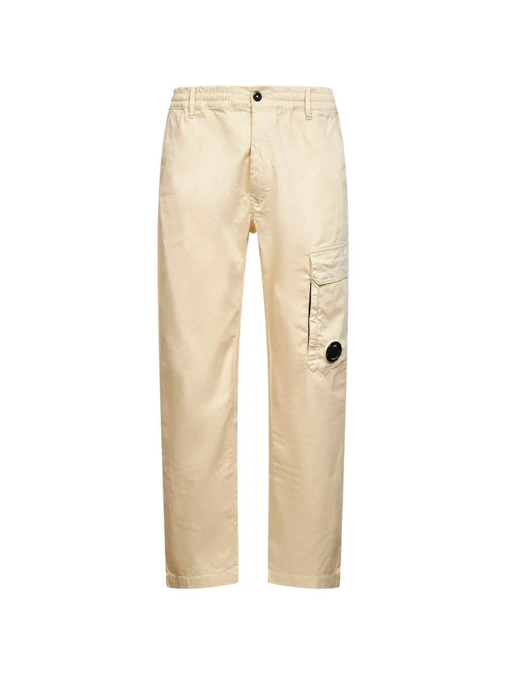 Elasticated-waistband cargo pants-C.P. COMPANY-Verso