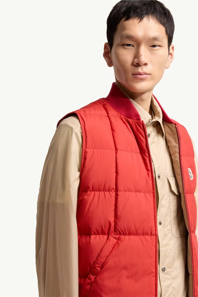 Elberton square-quilted down gilet-MONCLER-Verso